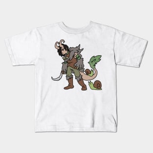 Tiefling Druid Kids T-Shirt